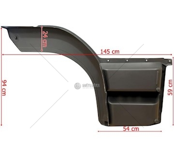 WNEKA STOPNIA MB ATEGO EURO 6 LEWA LAMIRO 19511EX