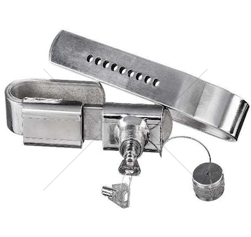 Zabezpečení dveří návěsu pozinkované  014/B