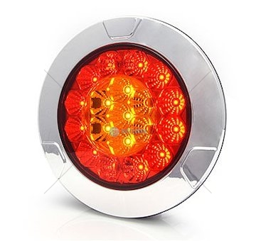 Zadní skupinová svítilna 12-24V LED kulatá WAS W131/980I
