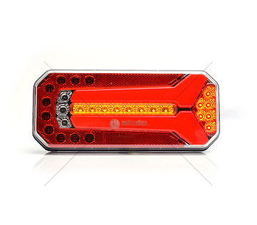 Zadní skupinová svítilna LED 12-24V levá/pravá WAS W150/1113L/P