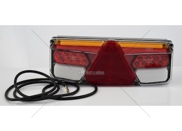 Zadní skupinová svítilna LED 6-funkční 12/24V levá WAS W170DD/1184