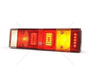 Zadní skupinová svítilna s bočním obrysovým světlem 7-funkcí pravá WAS W26DZP