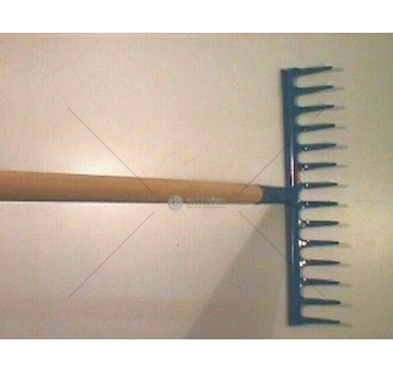 Zahradní hrábě kovové 10 trnů