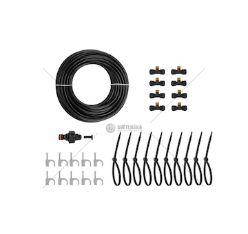 Zahradní vodní mlha 12m BLACK LINE