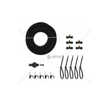 Zahradní vodní mlha 7,5m BLACK LINE