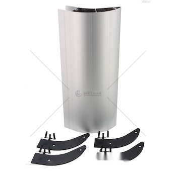 ZAKONCZENIE NAROZNE SZARE H-40CM TAKLER TK1330