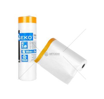 Zakrývací folie s washi páskou 180 cm × 20 m – GEKO