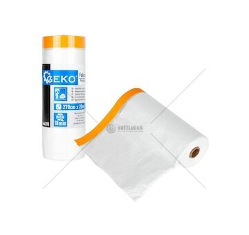 Zakrývací folie s washi páskou 270 cm × 20 m – GEKO