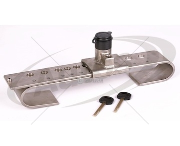 Zámek bezpečnostní dveří kontejnerů a návěsů na průměr 22 mm 0031725_A