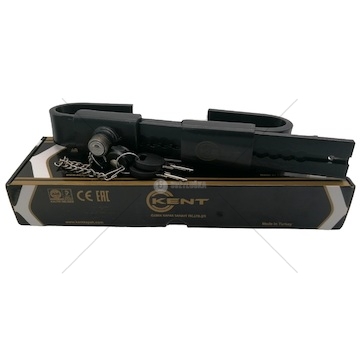 Zámek kontejneru U - černý lakovaný 290-500mm