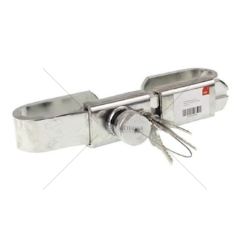 Zámek kontejneru U - nerezový 250/335mm 2x klíč