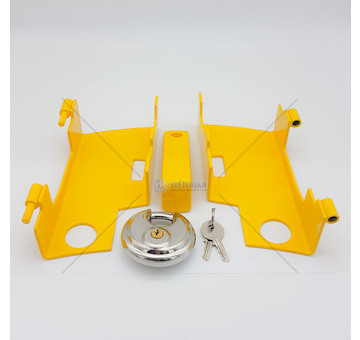 Zámek přívěsového kloubu otvíratelný lakovaný