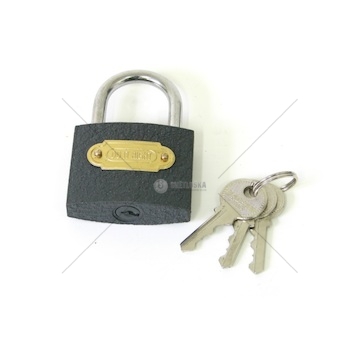 Zámek visací 25mm ocelový