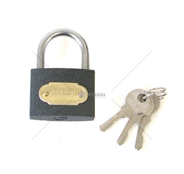 Zámek visací 38mm ocelový