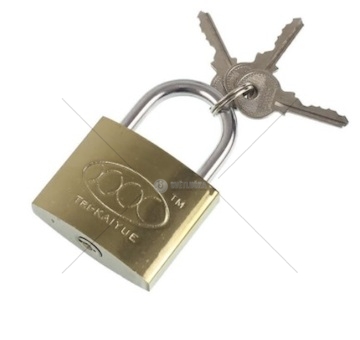 Zámek visací 50mm bezpečnostní střed ucha 6mm