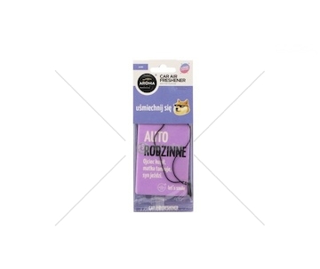 ZAPACH SAMOCHODOWY AROMA CAR CELLULOSE LET'S SMILE YOSHI  MTMC106683