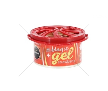 ZAPACH SAMOCHODOWY AROMA CAR MAGIC GEL STRAWBERRY  MTMG109837