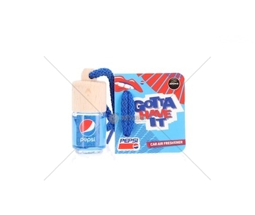 ZAPACH SAMOCHODOWY AROMA CAR MINI WOOD PEPSI DISPLAY SPARKLING  MTMW102494
