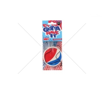 ZAPACH SAMOCHODOWY AROMA CAR PEPSI GLOBE CELLULOSE SPARKLING  MTMC102487