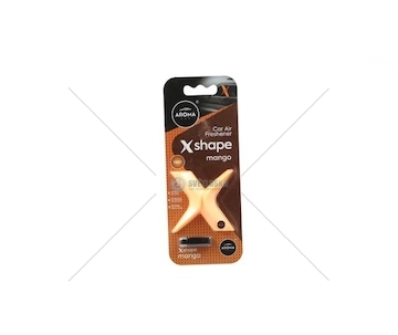 ZAPACH SAMOCHODOWY AROMA CAR X-SHAPE MANGO  MTMP108991