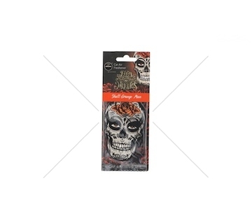 ZAPACH SAMOCHODOWY AROMA MUERTOS ORANGE MAN SKULL  MTMC103798