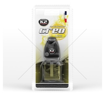 ZAPACH SAMOCHODOWY CREO BLACK LEMON 8ML K2 V332