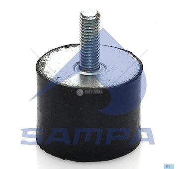 Zarážka, tlumič výfuku SAMPA 020.090