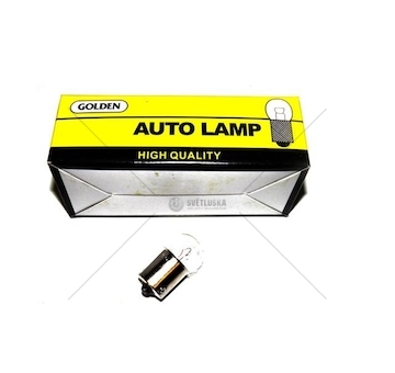 Žárovka 12V 10W LONG LIFE GOLDEN  BA15S-12-3L