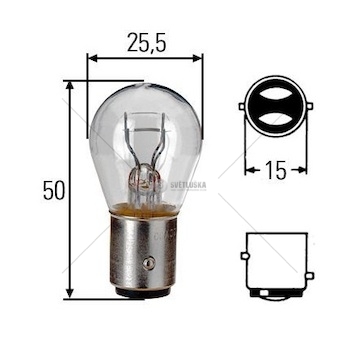 Žárovka 12v 21/5w 2-bay15d hella 0162361_A