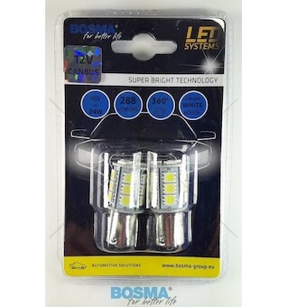 Žárovka 12V 21W 18LED SMD5050 KPL BOSMA 5196