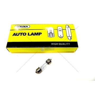 Žárovka 12V 3W sufitka 8X31 GOLDEN GLODEN SV7-12-1