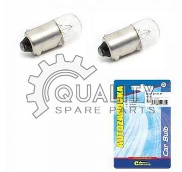 Žárovka 12V 4W Ba9s (2ks)