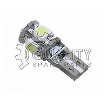 Žárovka 12V 5LED SMD T10