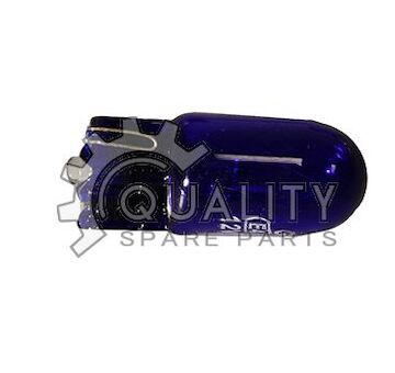 Žárovka 12V 5W bezpatice W5W modrá