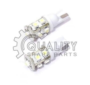 Žárovka 12V 9LED T10 SUPER (2 ks)