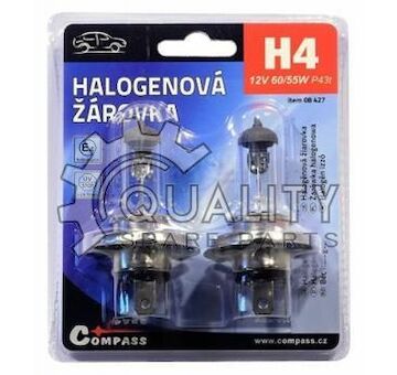 Žárovka 12V H4 60/55W 2ks DBB