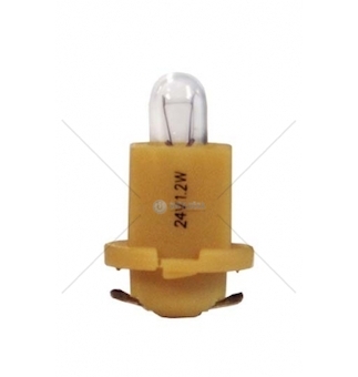Žárovka 24V 1,2V EBSR plast. spodní kontakt