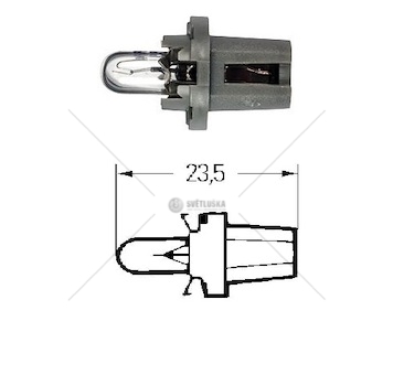 Žárovka 24v 1,2w bx8,5d tachografu kienzle hella 0162387_A