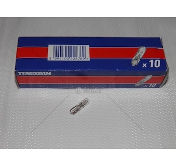 Žárovka 24V 1,2W celoskleněná TUNGSRAM 24/1,2C