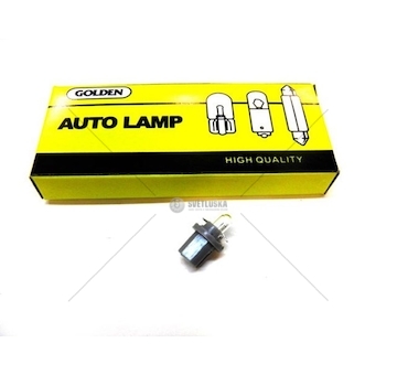 Žárovka 24V 1,2W s držákem B8,5D GOLDEN  B8.5D-24-1