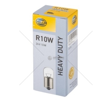 Žárovka 24V/10W Ba 15s HELLA