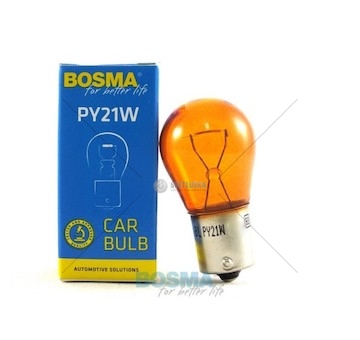 Žárovka 24V/21W žlutá BOSMA 3493S