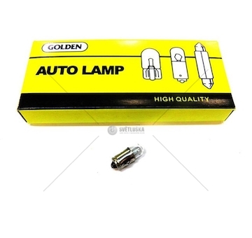 Žárovka 24V 2W BA7 GOLDEN  BA7S-24-1