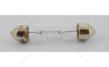 Žárovka 24V 5W SV8,5 11X44 BOSMA 0690