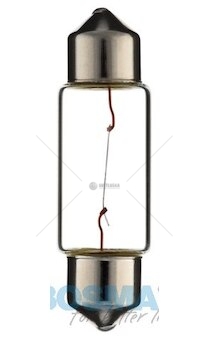 Žárovka 6V 10W SV8,5 10x36 BOSMA 0942