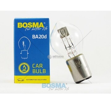 Žárovka 6V 25/25 W BA20d BOSMA 0591