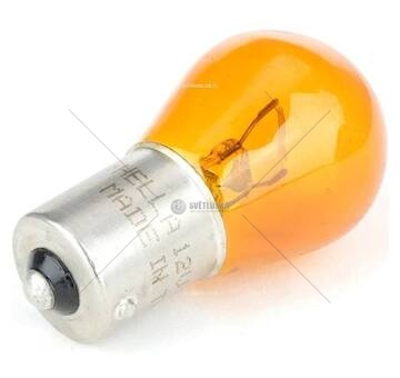 Žárovka, blikač, oranžová 12V HELLA 8GA 006 841-121