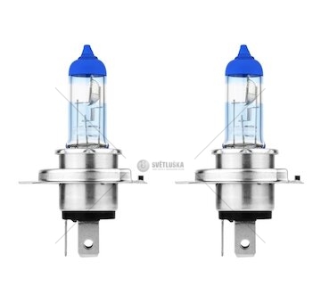 Žárovka Excelite H4 BLUE SVU +80%, 60/55W 2ks COMPASS