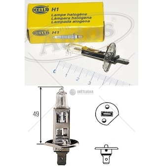Žárovka h1 24v/70w p14,5s hella 0126042_A