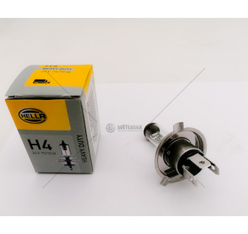Žárovka, hlavní světlomet 24V H4 75/70 P43 HELLA 8GJ 002 525-251